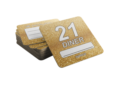 Goud 21-Diner
